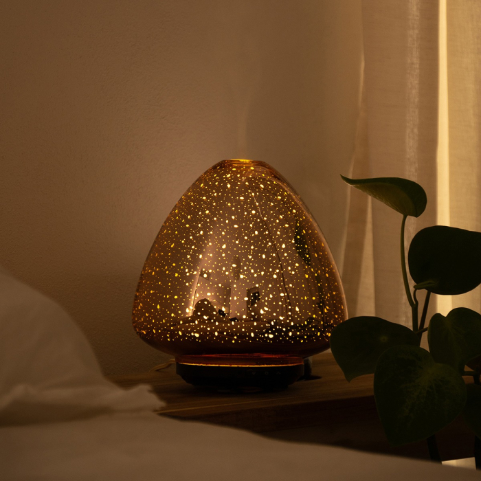 Space Aroma Diffuser + Gratis mix olie naar keuze