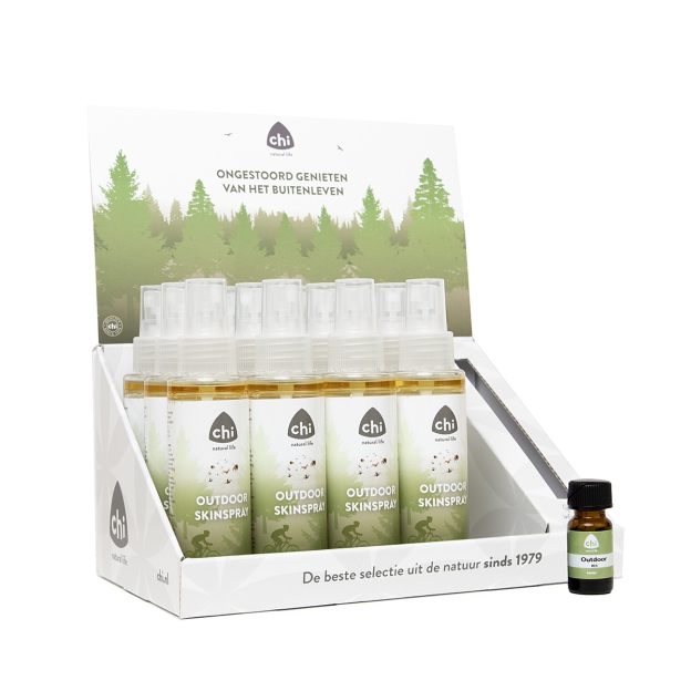 Display: Outdoor Skinspray