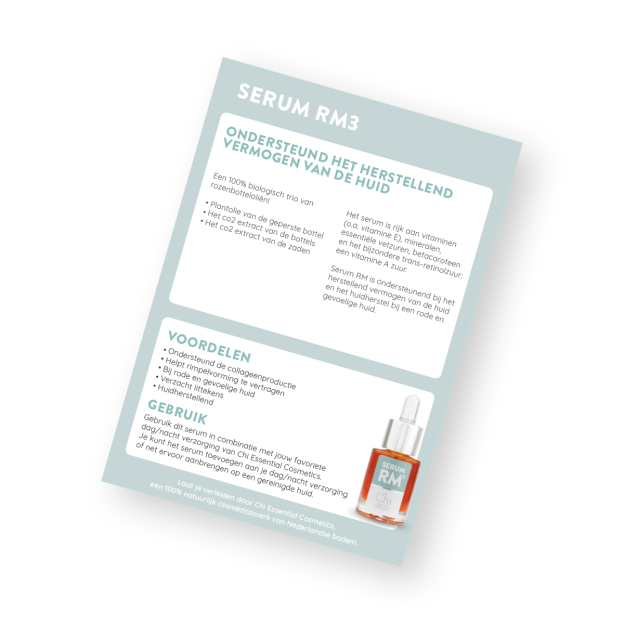 Flyer: CEC Serum RM3