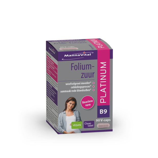Mannavital Foliumzuur Platinum