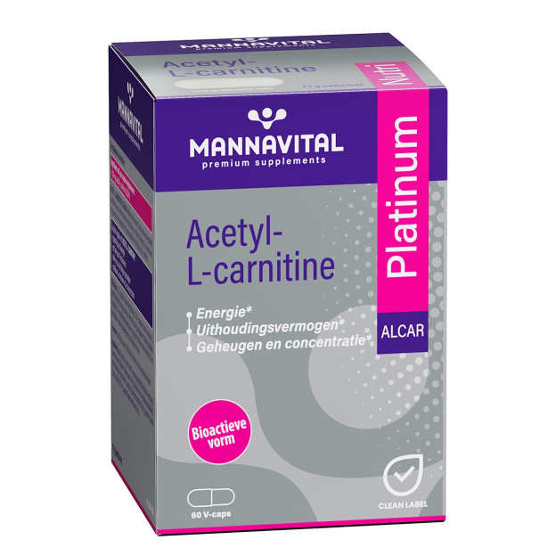 Mannavital Acetyl L-Carnitine Platinum