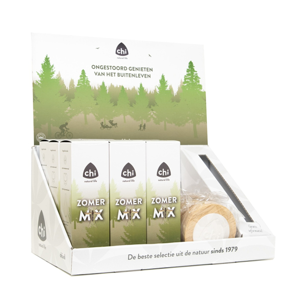 Display: Zomermix + Aromastone Wood