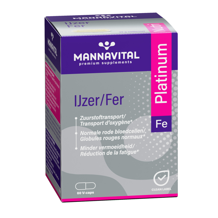 Mannavital IJzer Platinum