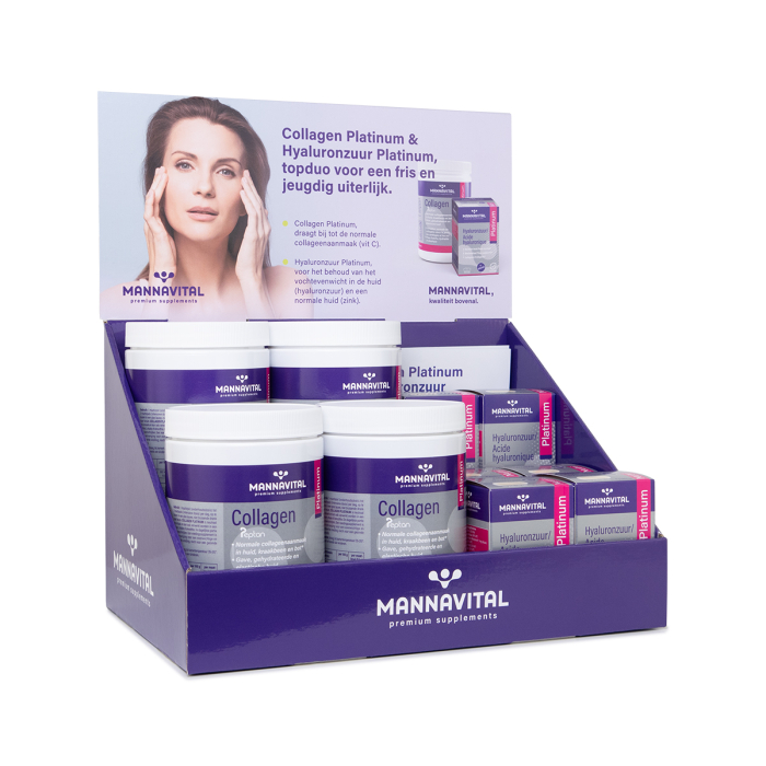 Display: Mannavital Collagen + Hyaluronzuur 