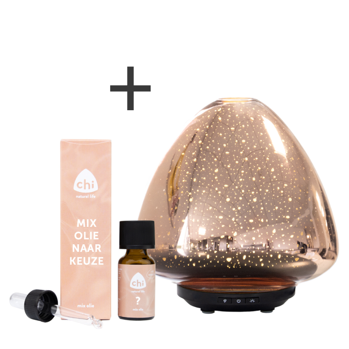 Space Aroma Diffuser + Gratis mix olie naar keuze