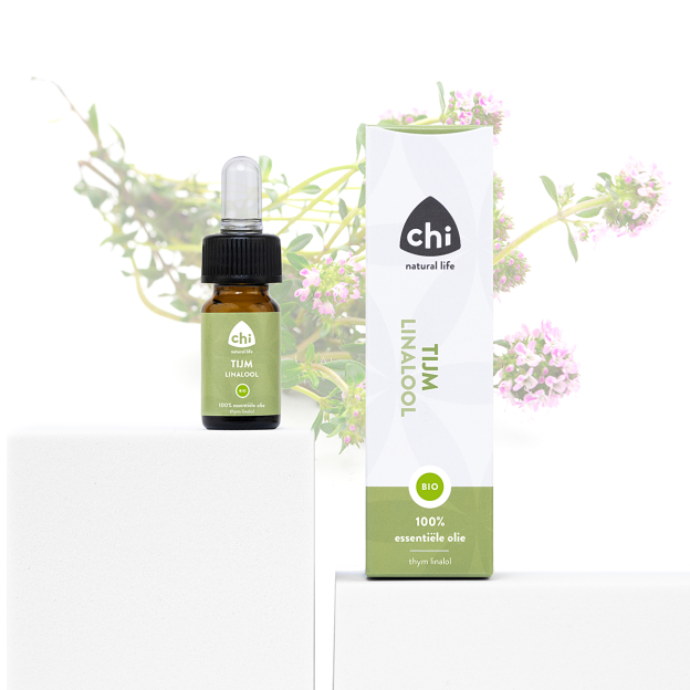 Tijm, linalol etherische olie, biologisch