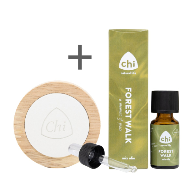 Forest Walk mix olie + Gratis Aromastone Wood