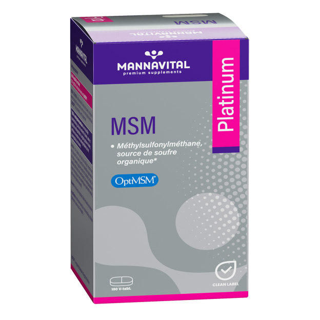 Mannavital MSM Platinum tabletten 180