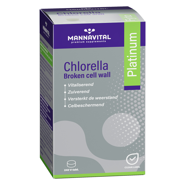 Mannavital Chlorella Platinum