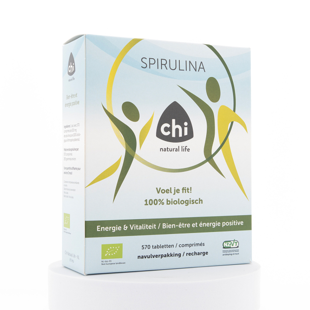 Bio spirulina tabletten, navulling 