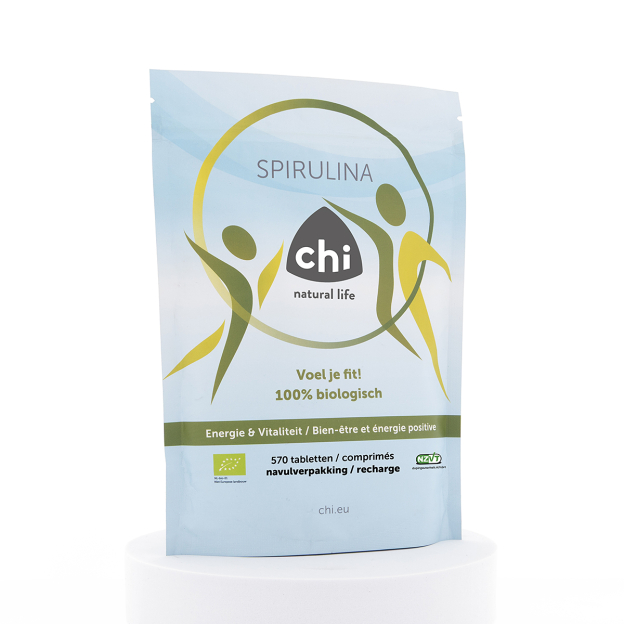 Bio spirulina tabletten, navulling 