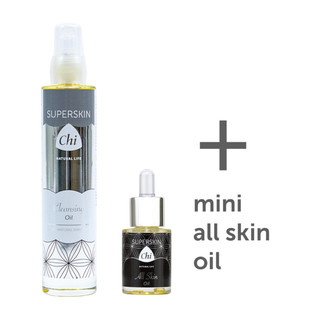 SuperSkin Cleansing Oil + All Skin mini