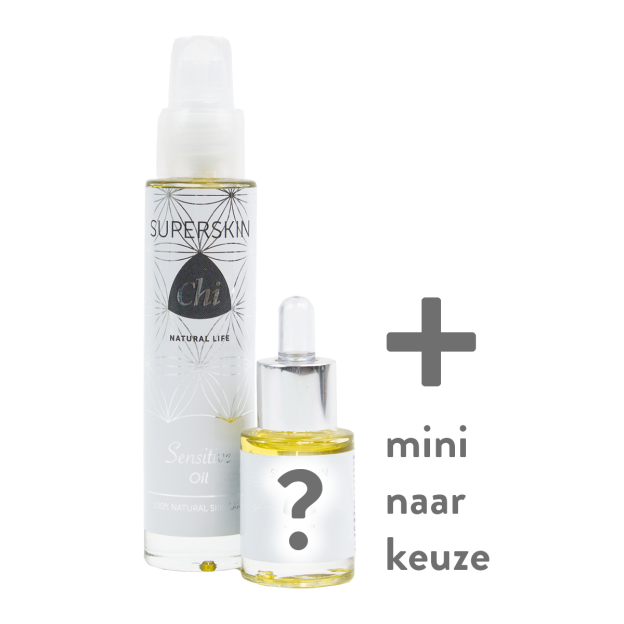 SuperSkin Sensitive + gratis mini naar keuze