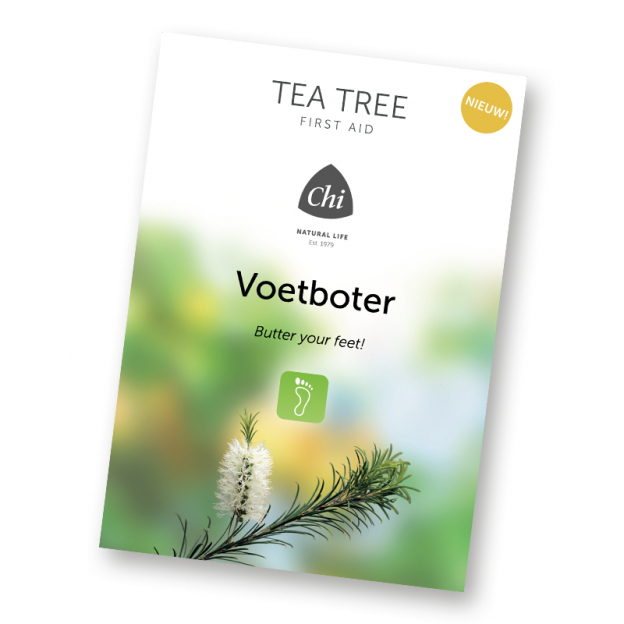 Tea Tree Voetboter Flyer