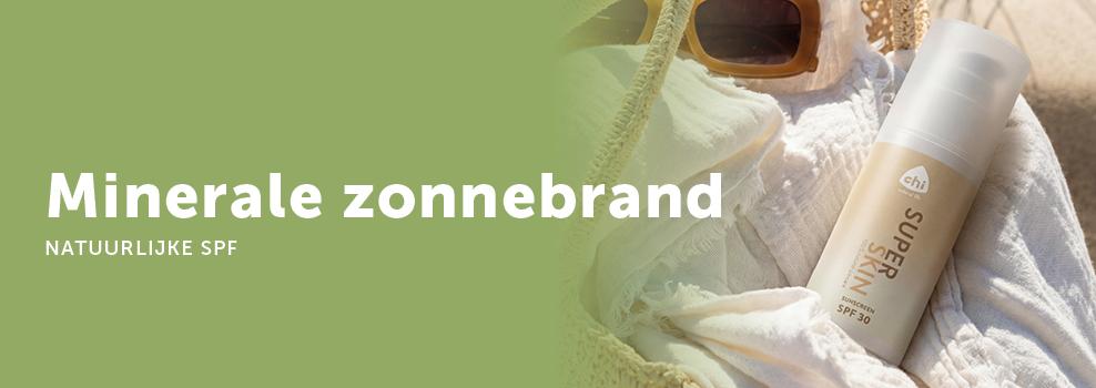 Minerale zonnebrand: natuurlijke SPF